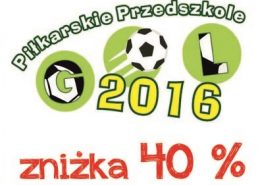 Piłkarskie Przedszkole Gol 40 %