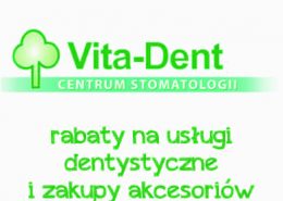 rabat na usługi stomatologicznevitadent