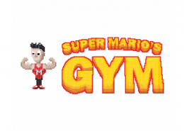 Logo siłowni Supermario GYM