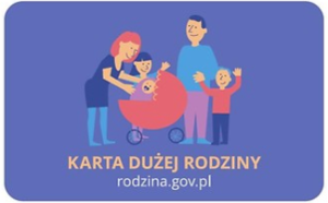 Logo Ogólnopolskiej Karty Dużej Rodziny